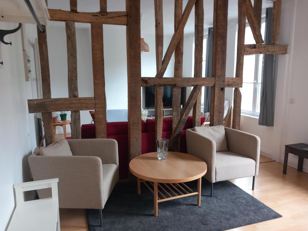 Le Leon Lägenhet Honfleur Exteriör bild