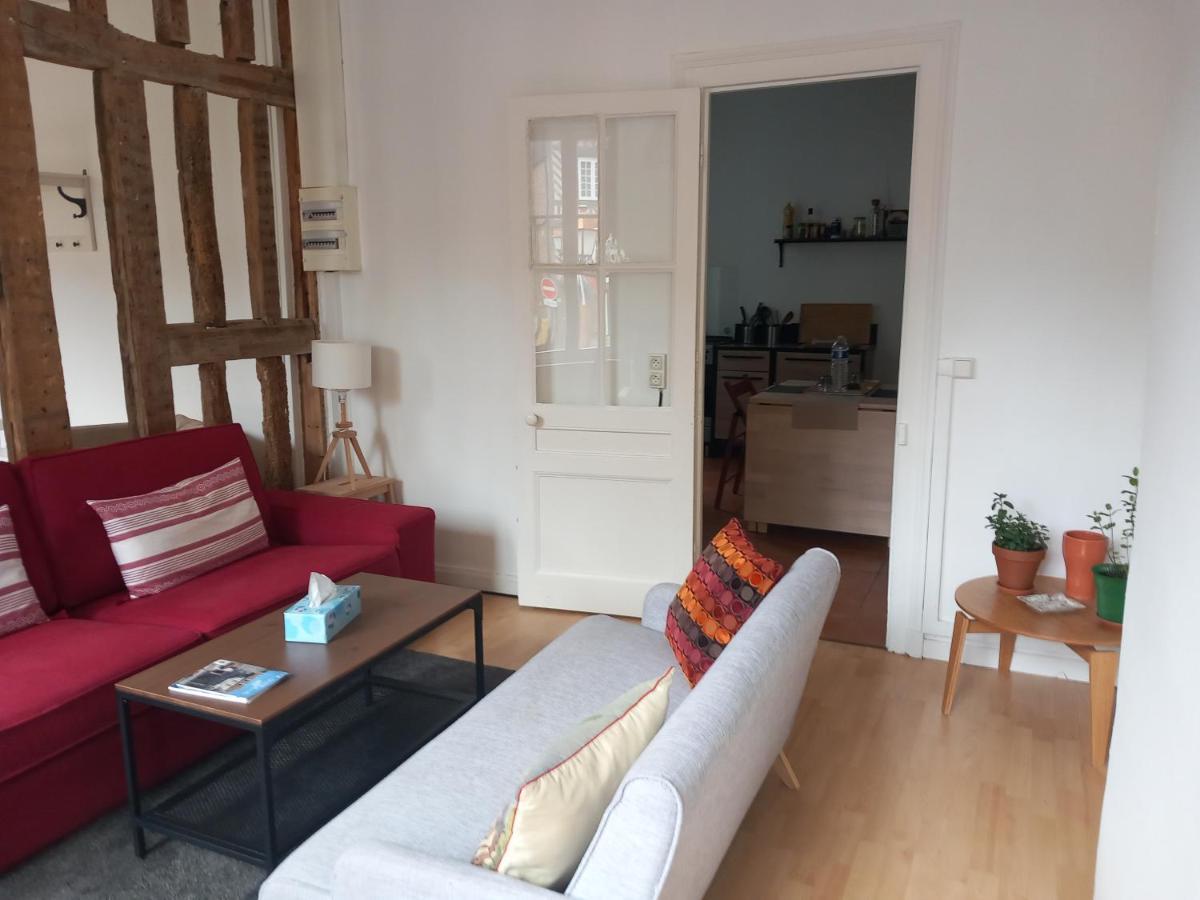 Le Leon Lägenhet Honfleur Exteriör bild