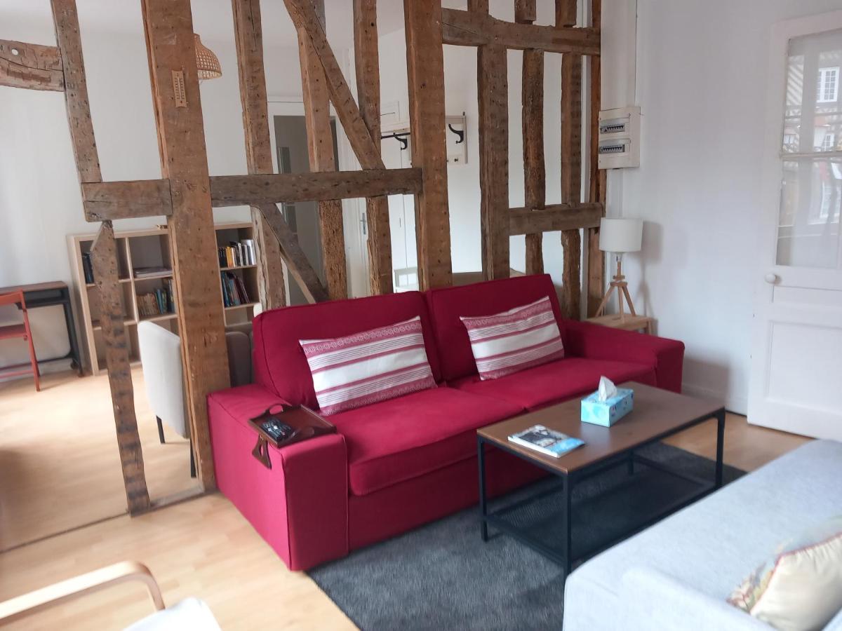 Le Leon Lägenhet Honfleur Exteriör bild
